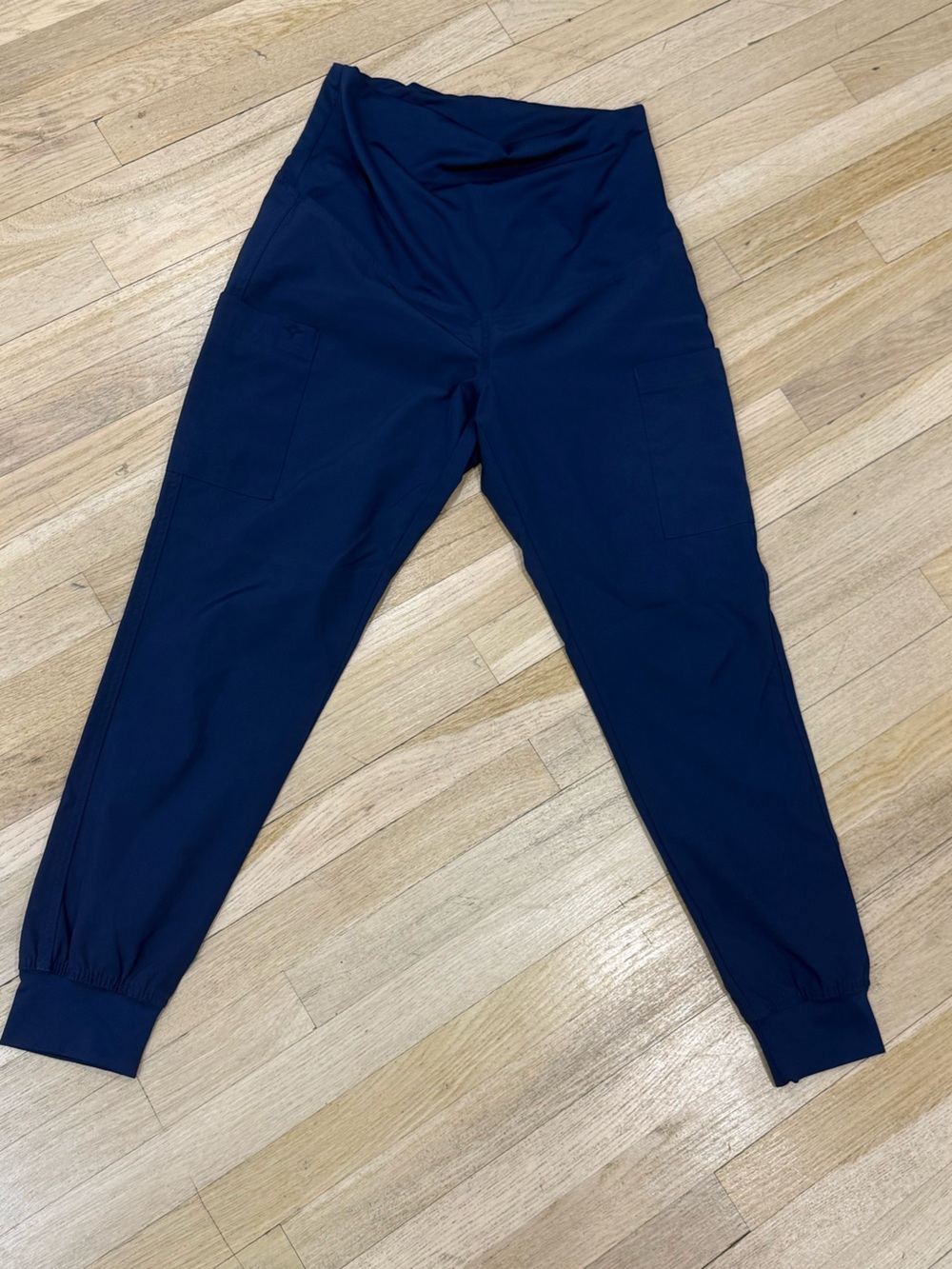 Med Couture Maternity Navy Jogger Scrub Pants